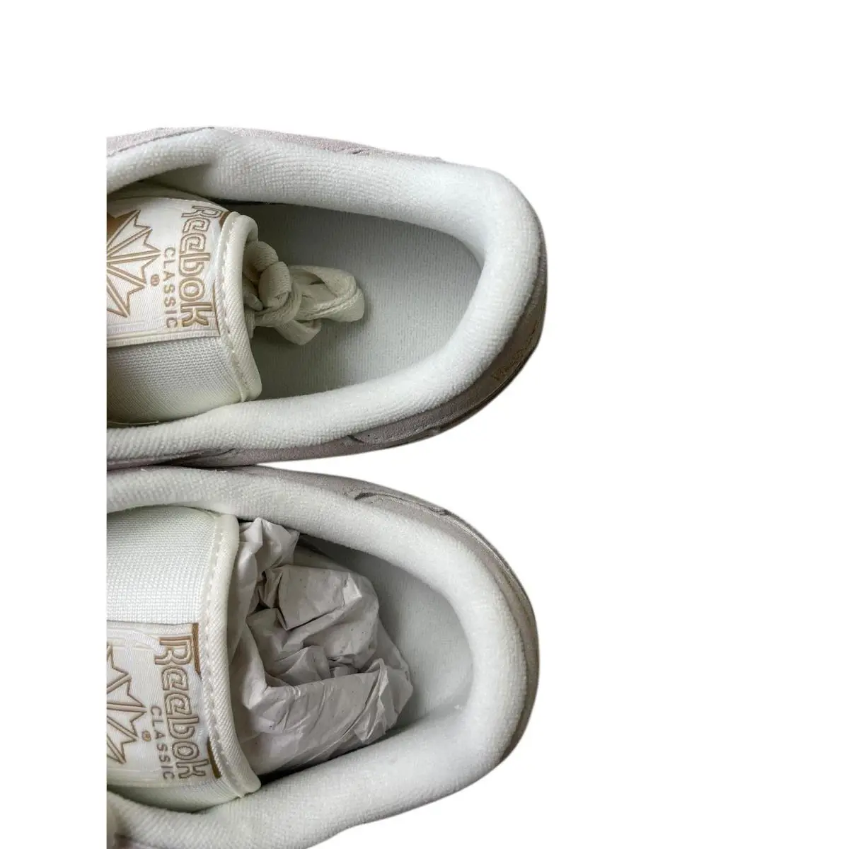 Reebok shoes - Reebok Classic Leather - Classic Leather - LZU77 - White (UPC: 195748819820) 4