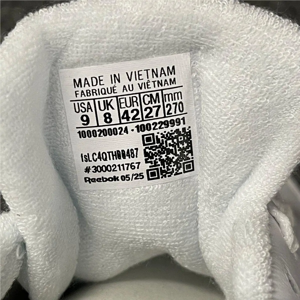 Reebok shoes - VS182676 - vs-182676 - White (UPC: 197323850570) 0