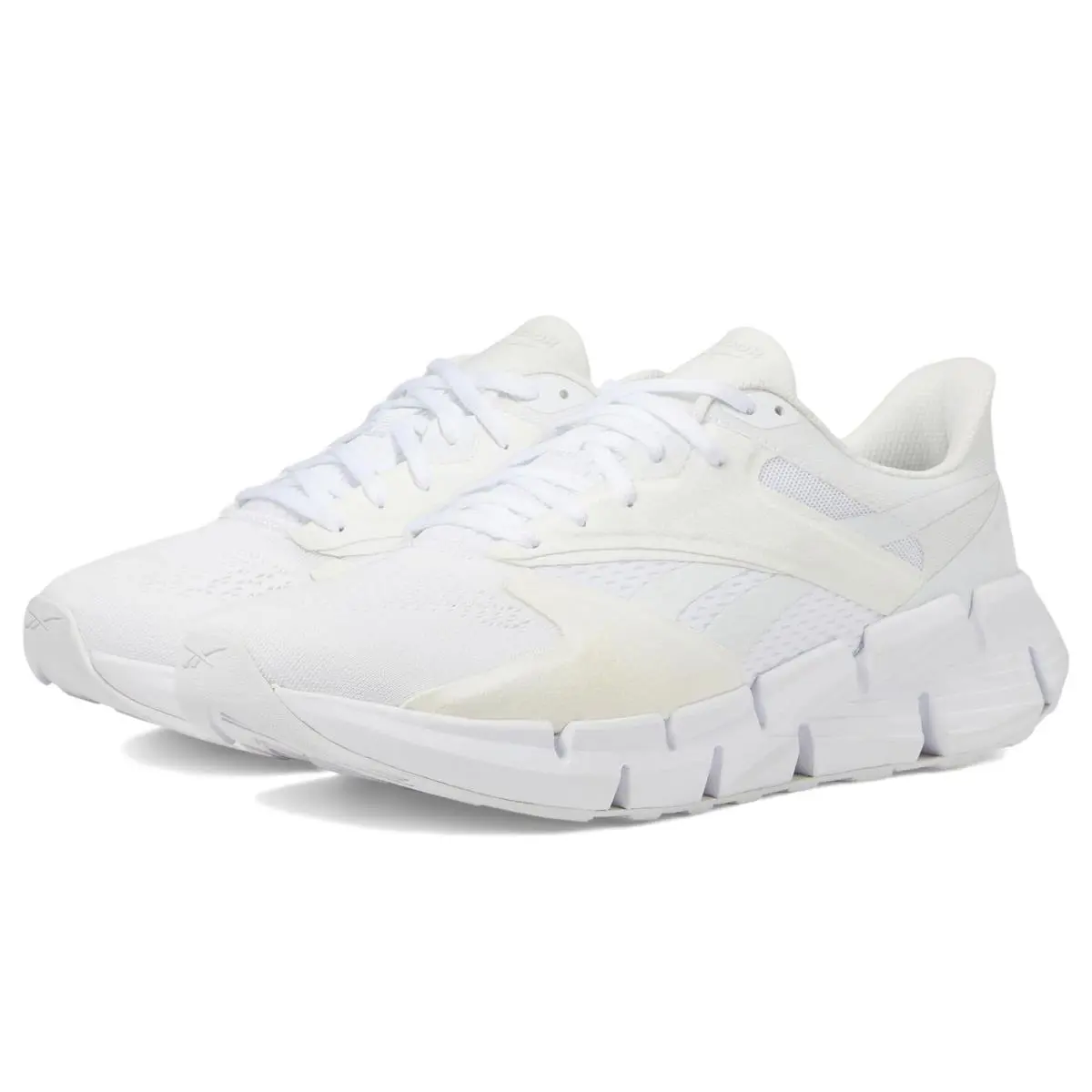 Reebok Unisex Zig Dynamica 5 Running Shoes Footwear White/footwear White/pure - Footwear White/Footwear White/Pure Grey