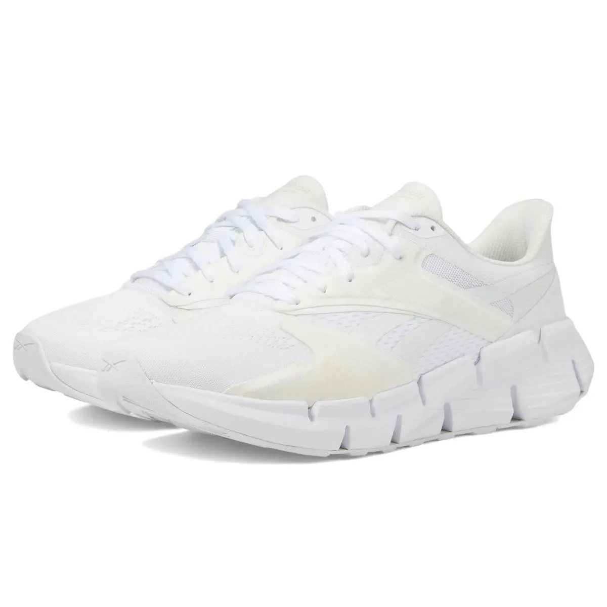 Reebok Unisex Zig Dynamica 5 Running Shoes Footwear White/footwear White/pure - Footwear White/Footwear White/Pure Grey