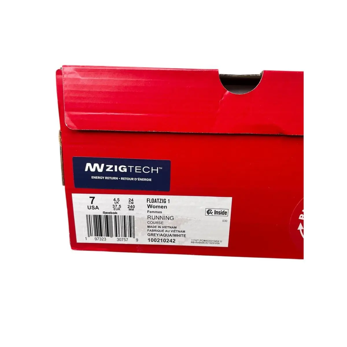 Reebok shoes - FloatZig 1 - FloatZig - 100210242 - Gray (UPC: 197323307579) 13