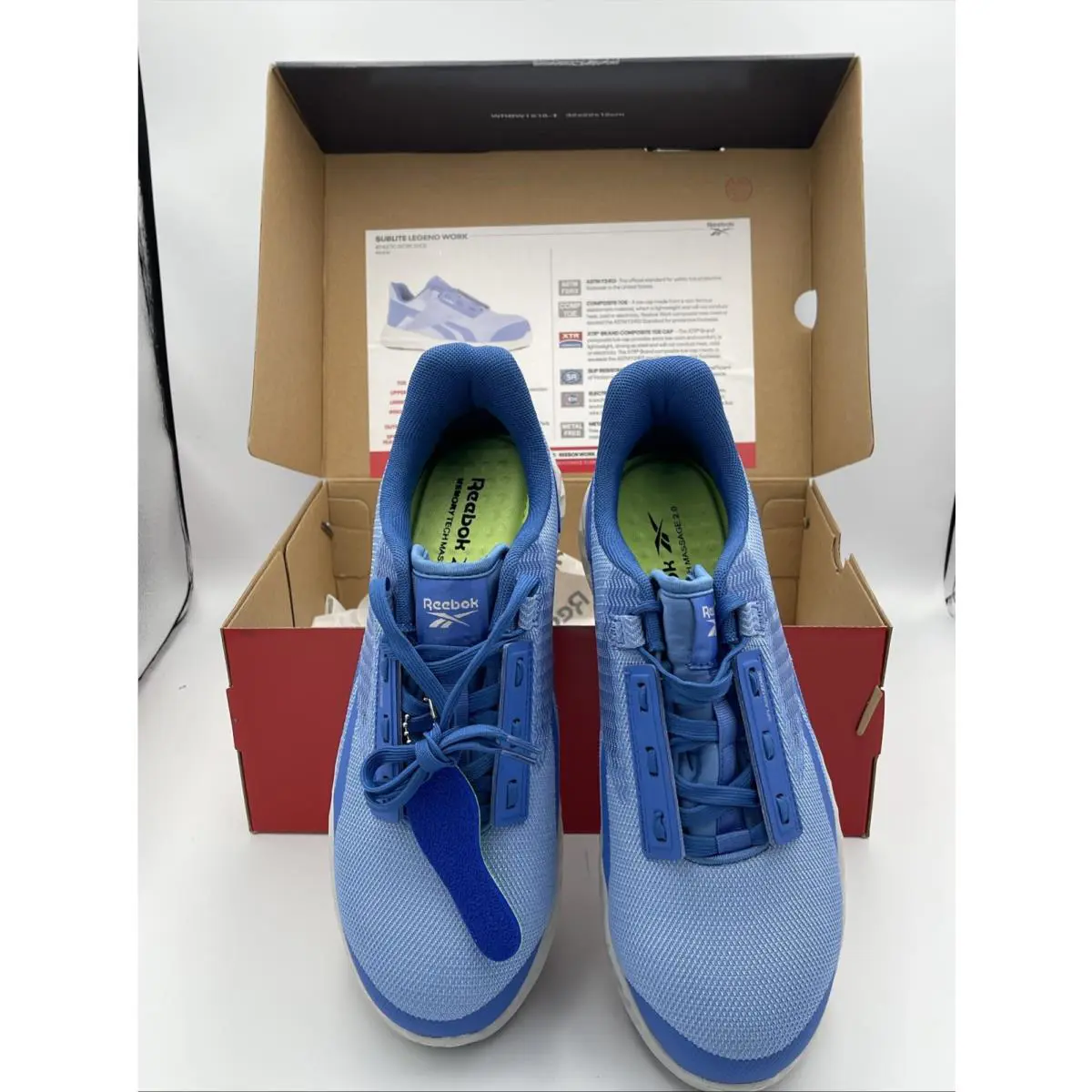 Reebok shoes - Reebok Work - Work - RB209 - Sky Blue/White 3
