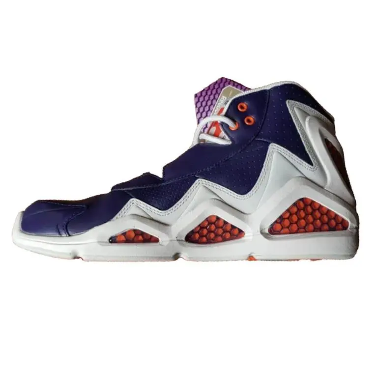 Reebok Sermon Mid Basketball Sneaker Men Shoes Blue/grey/red/orang Size 10.5 - Thunder Blue / Steel / B Orange -U50 - J87499