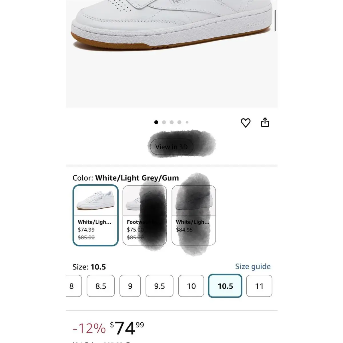 Reebok shoes - NA - White 6