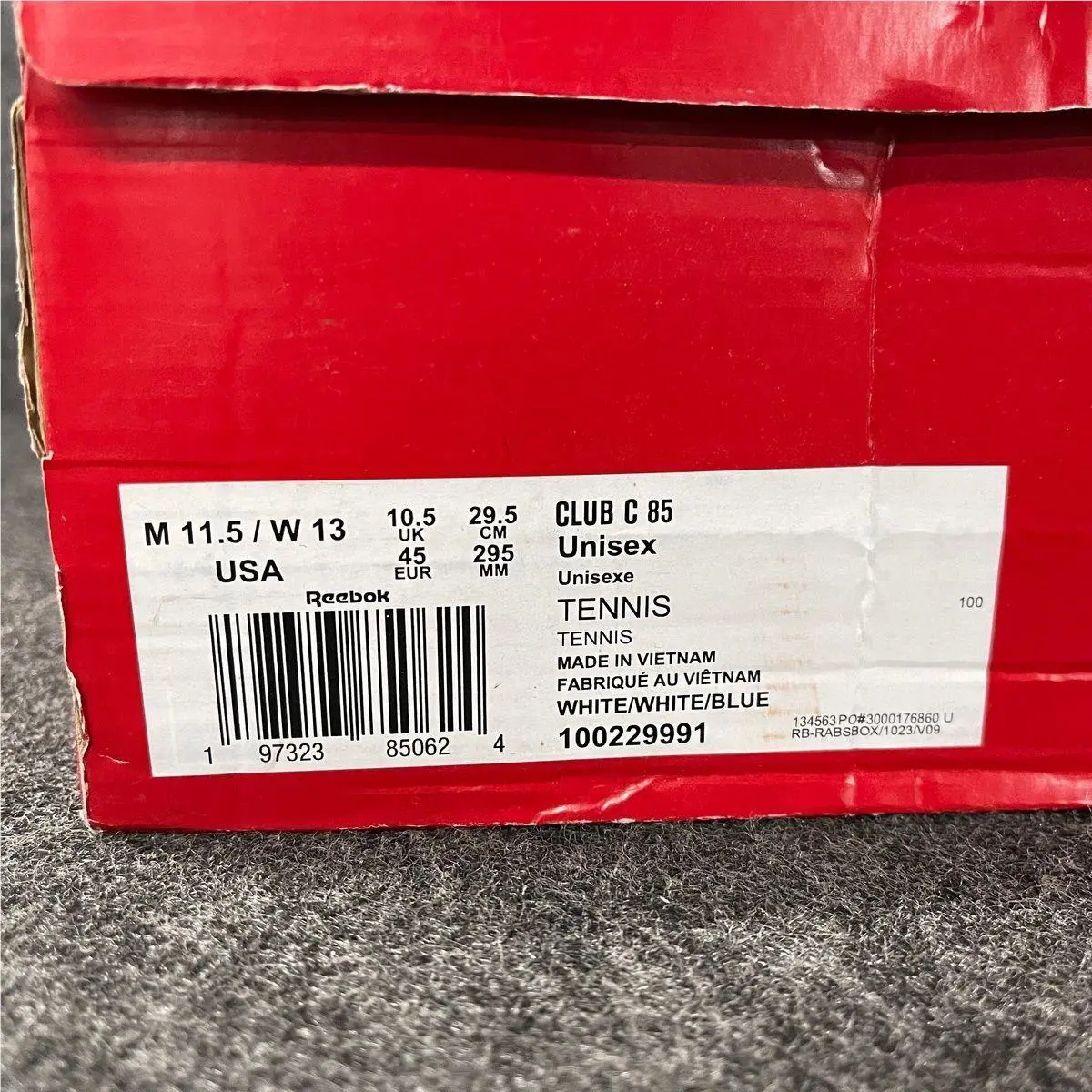 Reebok shoes - VS182672 - vs-182672 - White (UPC: 197323850624) 0