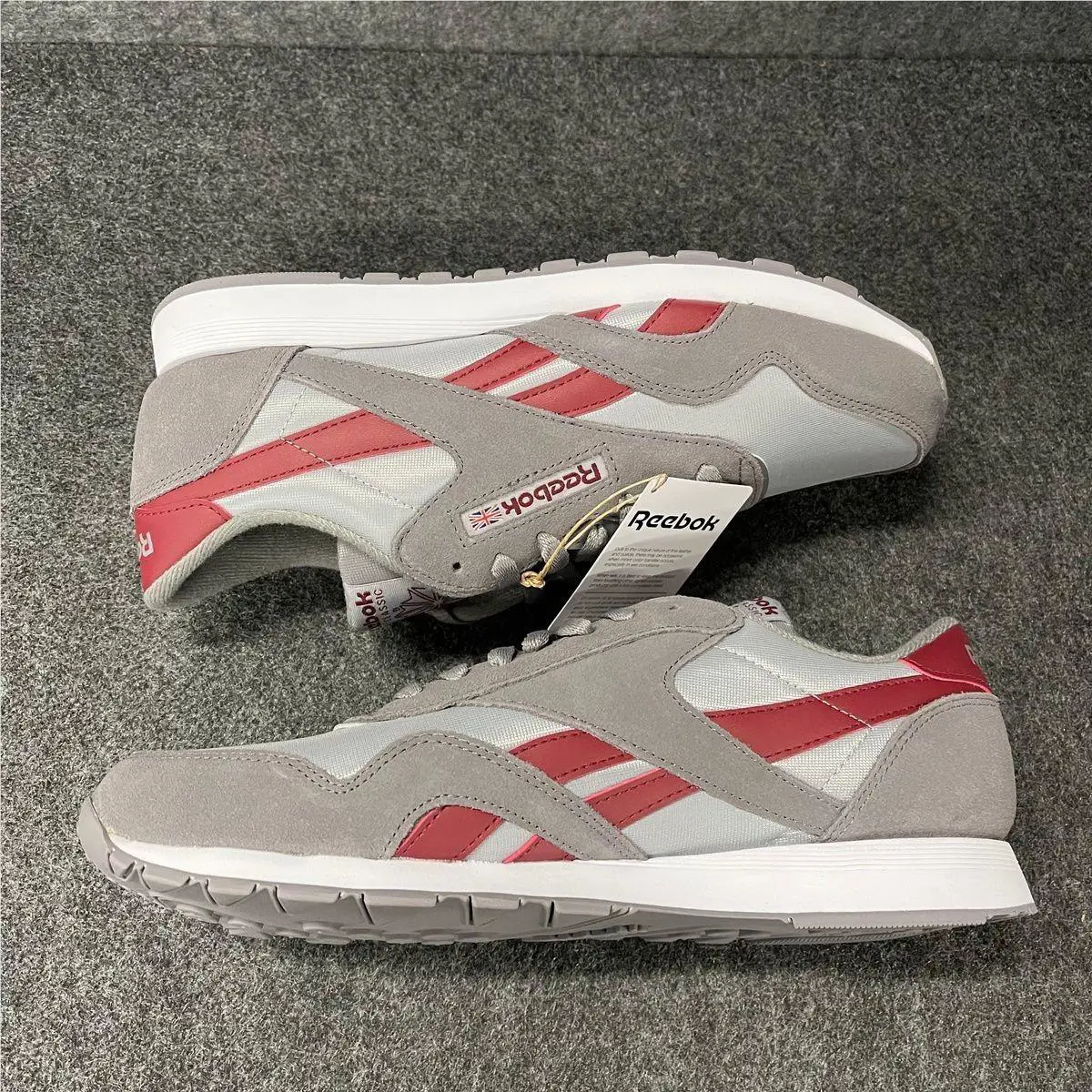 Reebok shoes - VS182675 - vs-182675 - Gray (UPC: 197323853854) 2