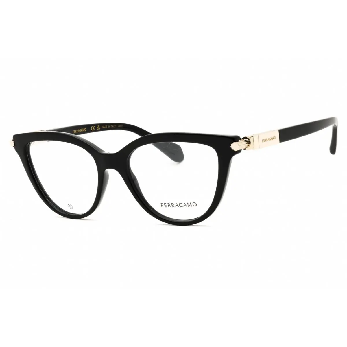 Salvatore Ferragamo SF2974 001 Eyeglasses Black Frame 52mm