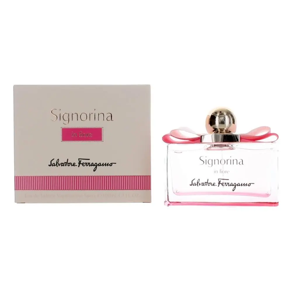 Signorina In Fiore by Salvatore Ferragamo 3.4 oz Edt Spray For Women