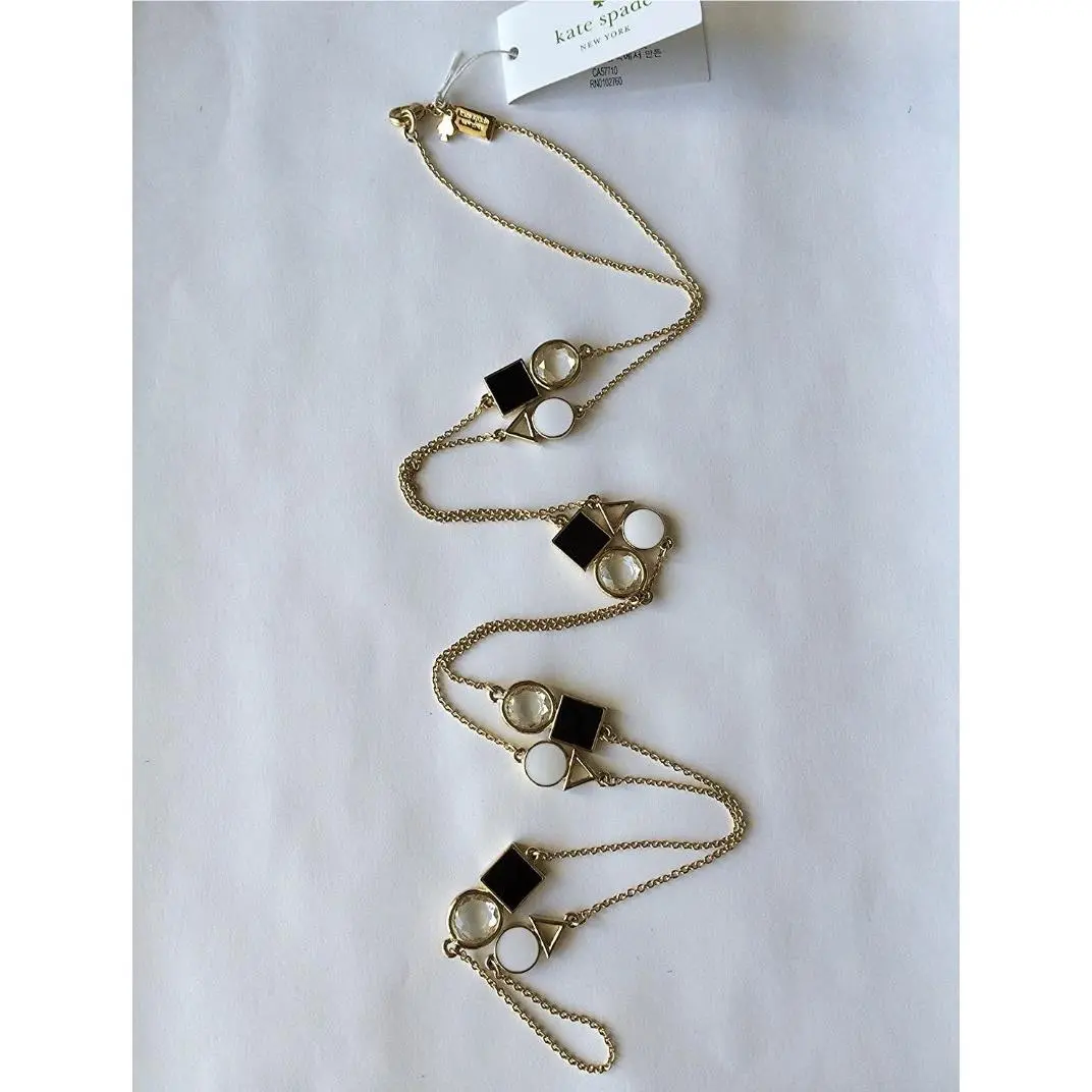 Kate Spade `ipanema Tile` Mixed Station Scatter Necklace 402