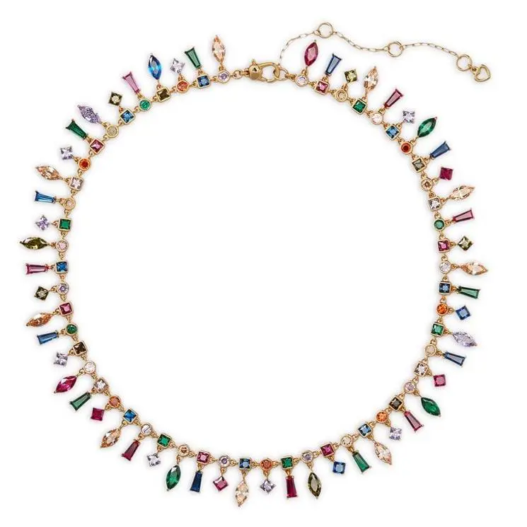 New Kate Spade Showtime Choker Statement Necklace Multicolor