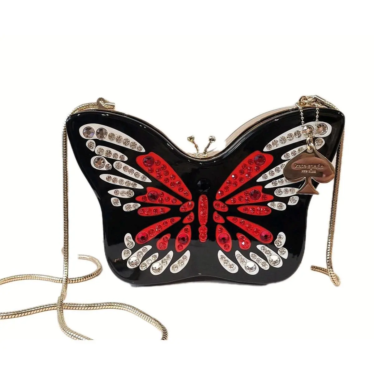 Kate Spade Butterfly Wing IT Clutch Bag -new w/ Dust Bag Tags