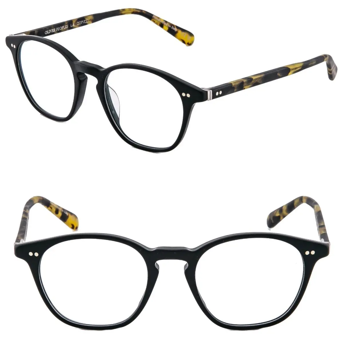 Oliver Peoples OV5533U Ronne 5533 Black Havana Espresso Optical Frame 48mm