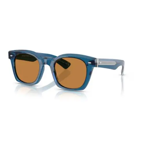Oliver Peoples 0OV5498SU Merceaux 179353 Translucent Blue/cognac 50mm Sunglasses