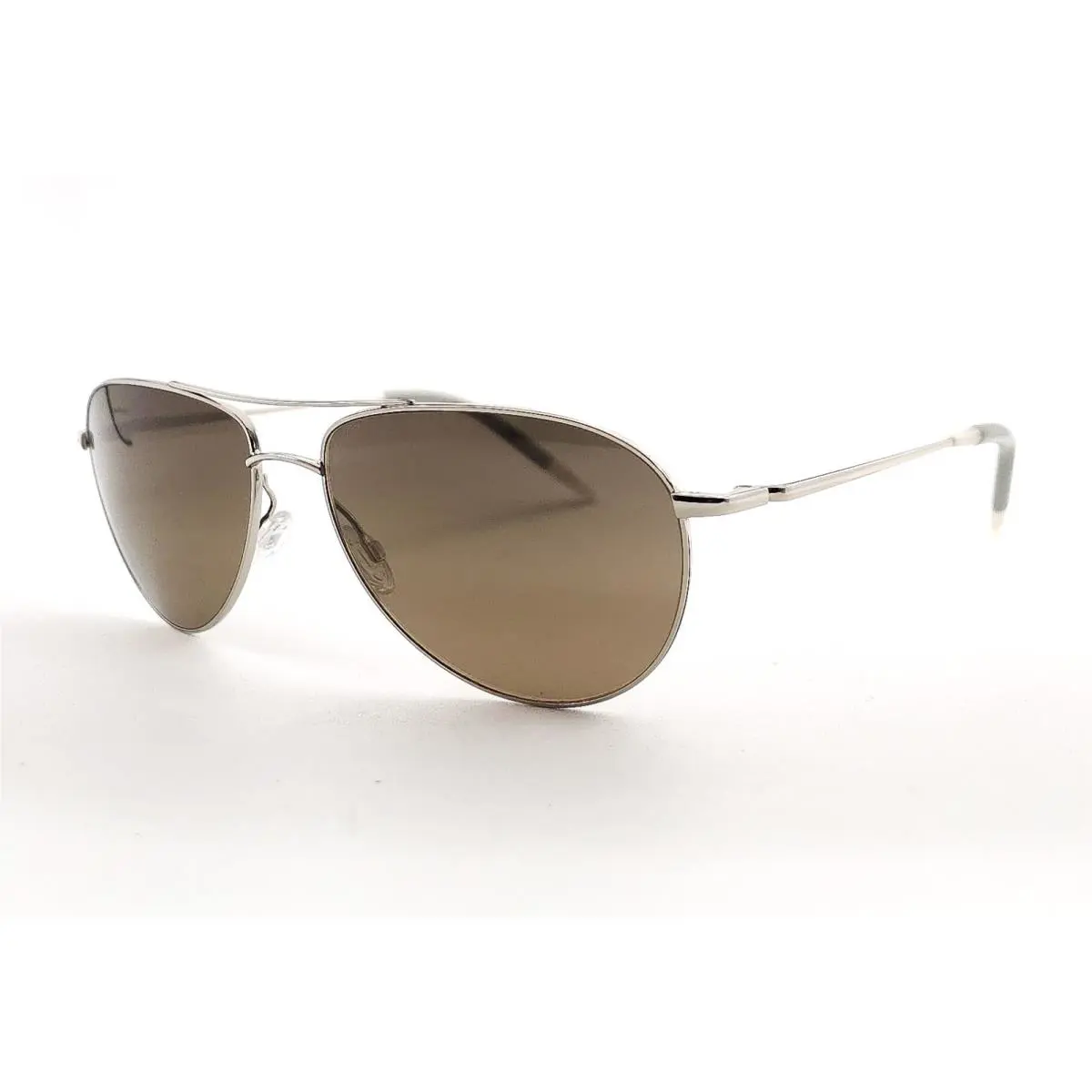 Oliver Peoples OV 1002S Benedict Sunglasses Silver/snadstone Polarized