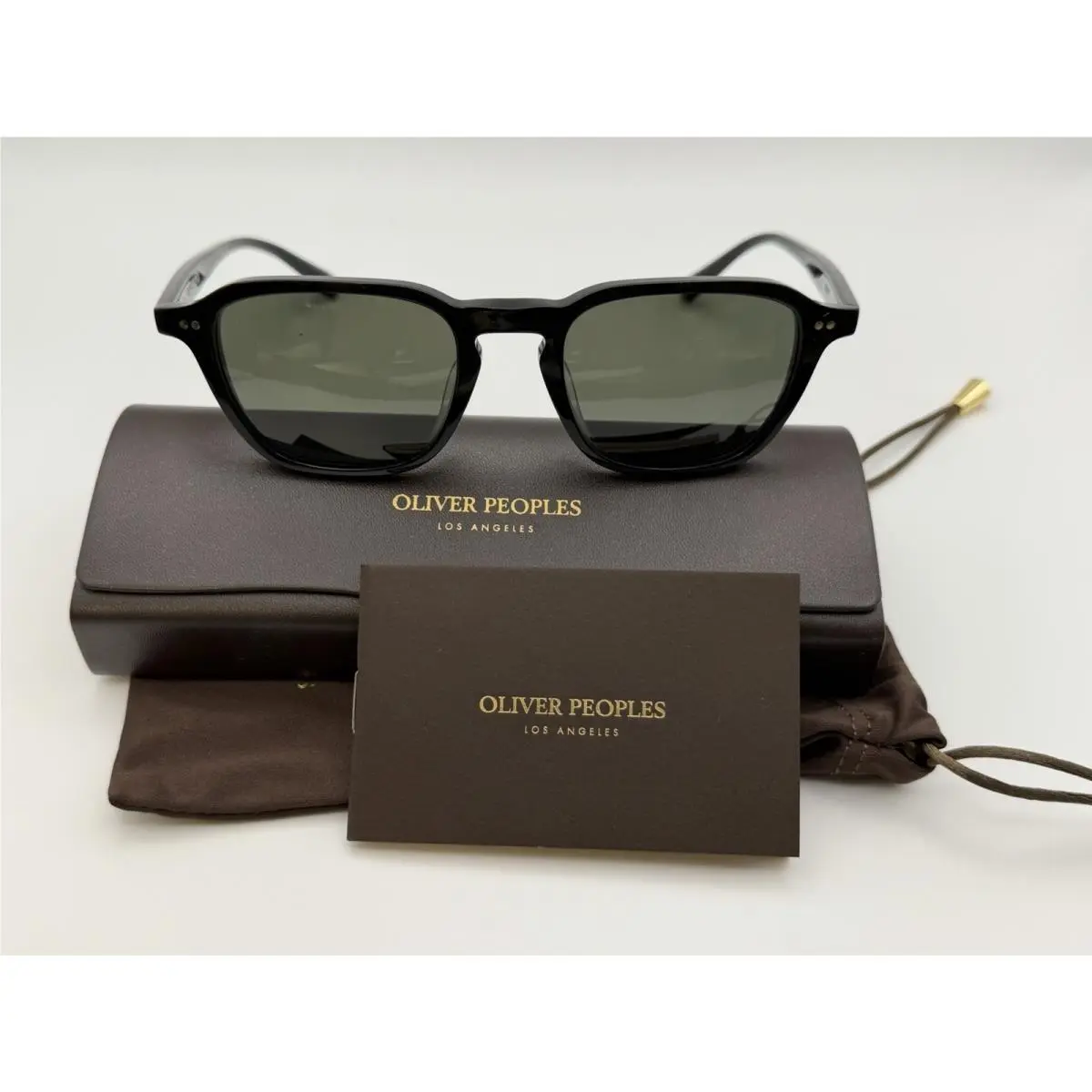 Emryn OV5598SU 1731P1 - Black/G-15 Green Polarized 50MM by Oliver Peoples