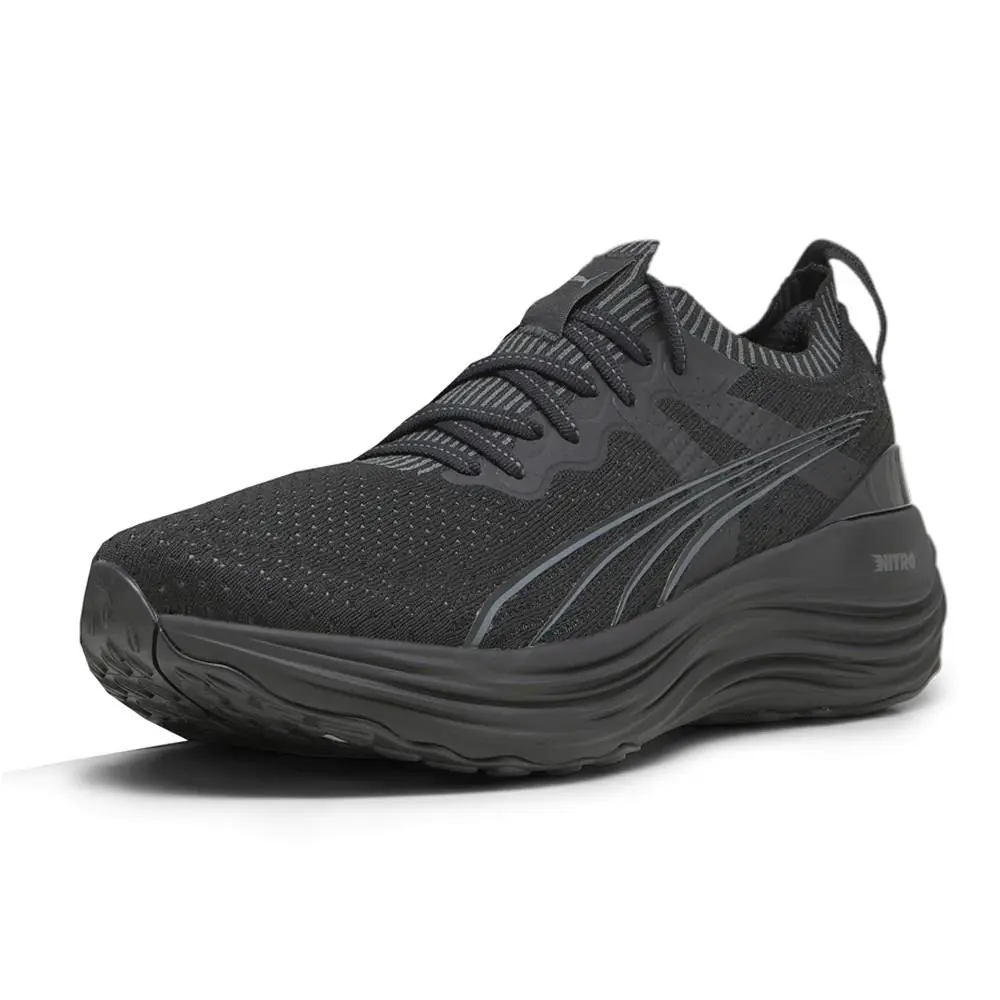 Puma shoes - PUMA Foreverrun Nitro Knit Running - 37913901 - Black 0
