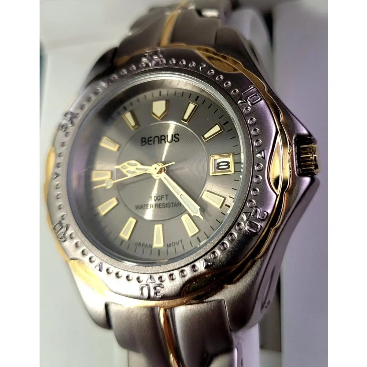 Condition Vintage Benrus Mens Dive Dress Watch N