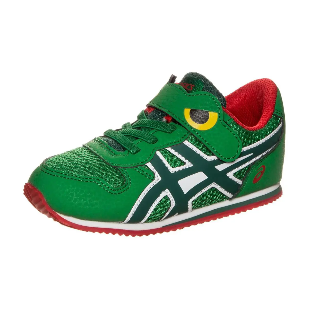 Asics Toddler Animal Pack Croc Shoe Green/red