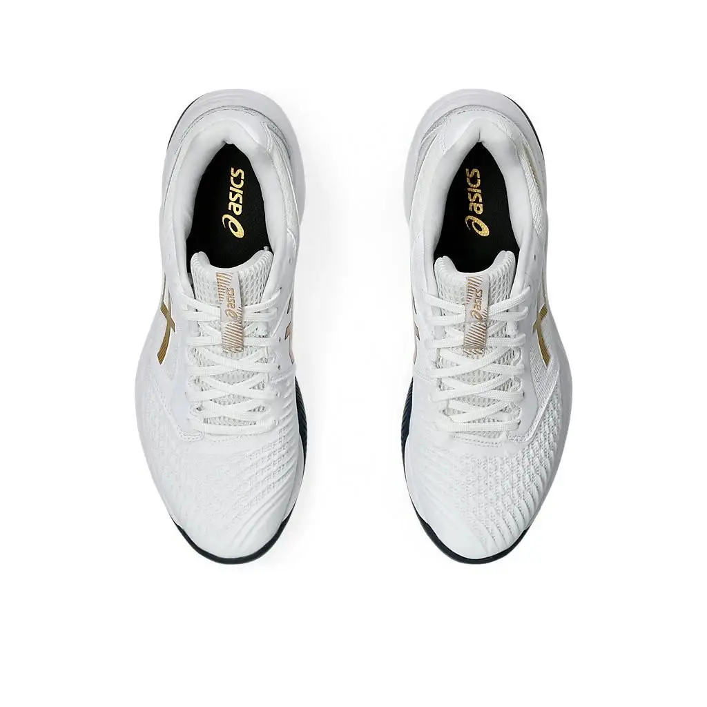 Asics shoes - ASICS Netburner Ballistic - Netburner Ballistic - 1052A069-110 - White Pure Gold (UPC: 197298361316) 2