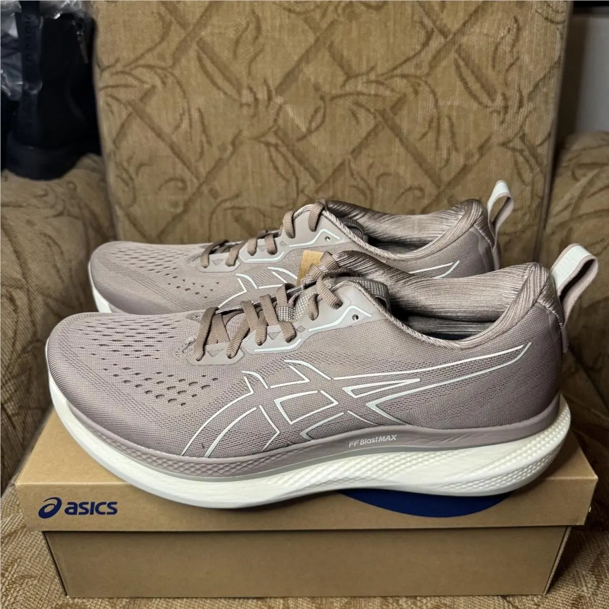 Asics shoes - GlideRide Max - GlideRide Max - 1011B891-020 - Taupe Grey 0
