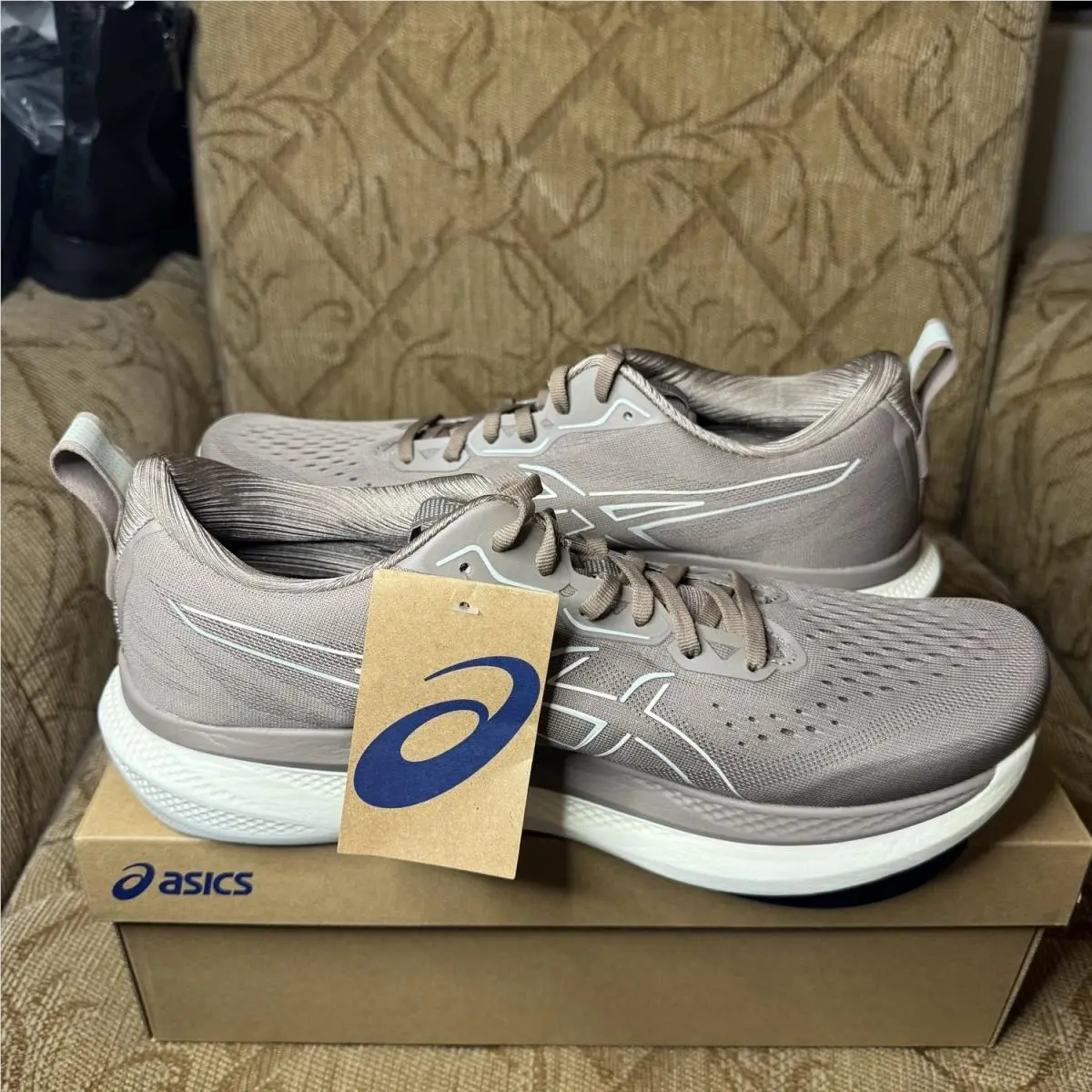 Asics shoes - GlideRide Max - GlideRide Max - 1011B891-020 - Taupe Grey 1