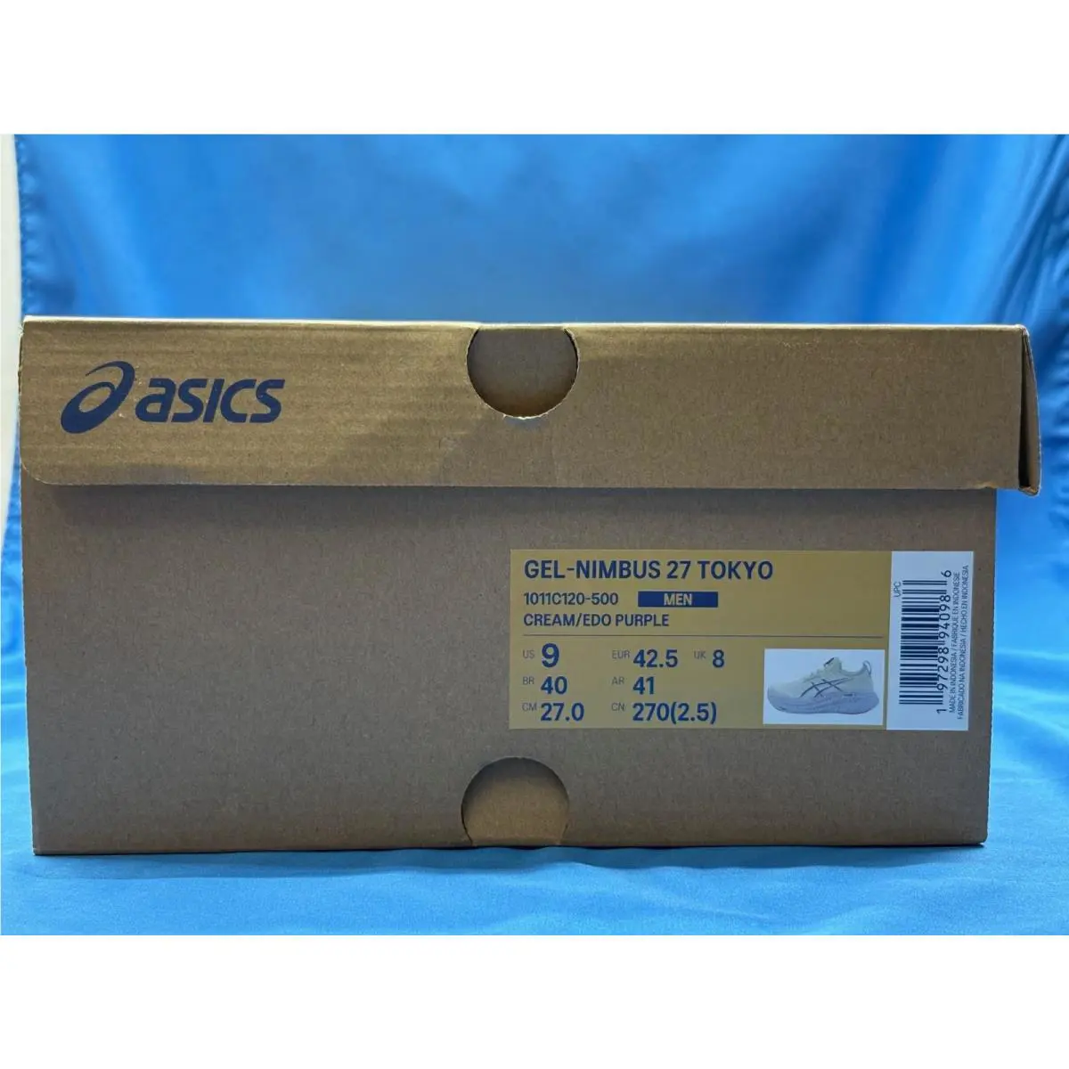 Asics shoes - ASICS Gel Nimbus - Gel Nimbus - 1011C120-500 - cream 9