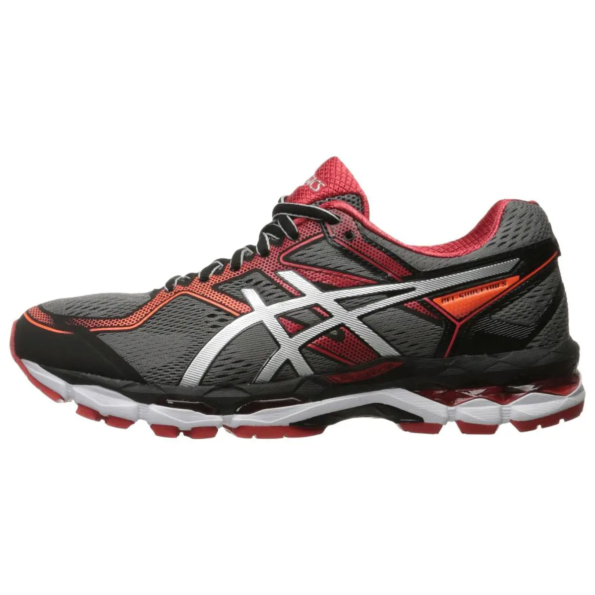 Asics shoes - GEL-SURVEYOR 5 - T6B4N-9093 - Black/Silver/Vermilion (UPC: 889436404039) 0