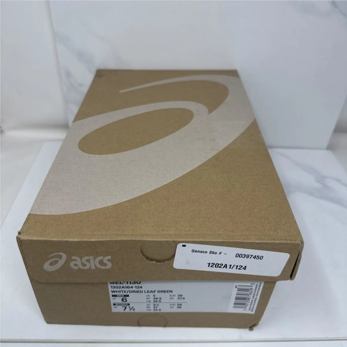 Asics shoes - ASICS 1130 - 1202A164-124 - White/Dried Leaf Green (UPC: 0197298796293) 10