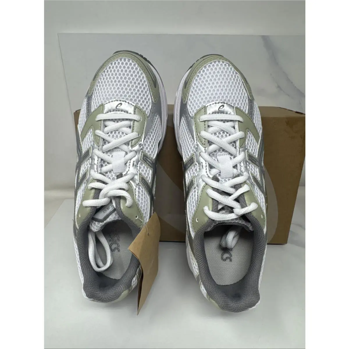 Asics shoes - ASICS 1130 - 1202A164-124 - White/Dried Leaf Green (UPC: 0197298796293) 2