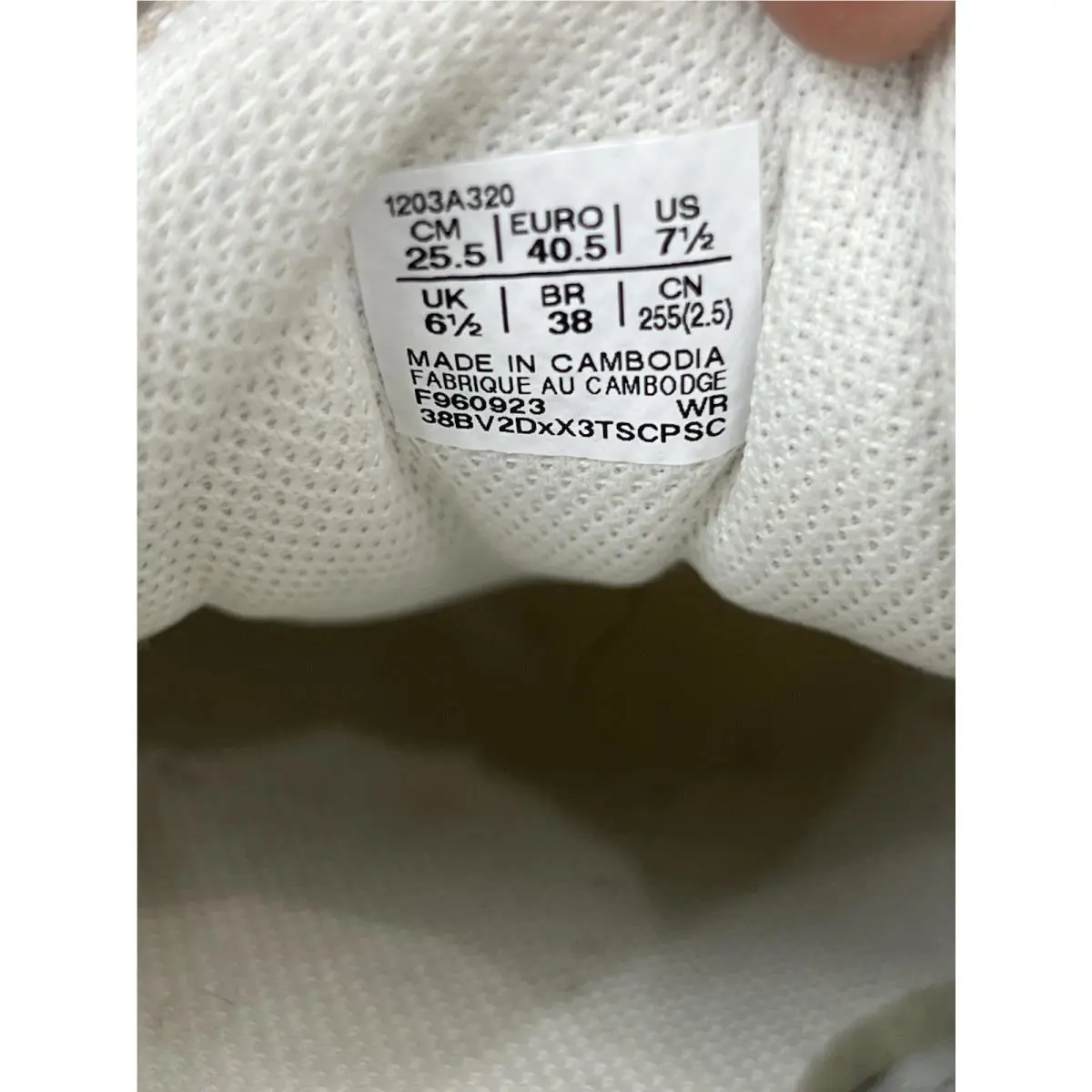 Asics shoes - ASICS GT 2160 - 1203A320-250 - Beige 5