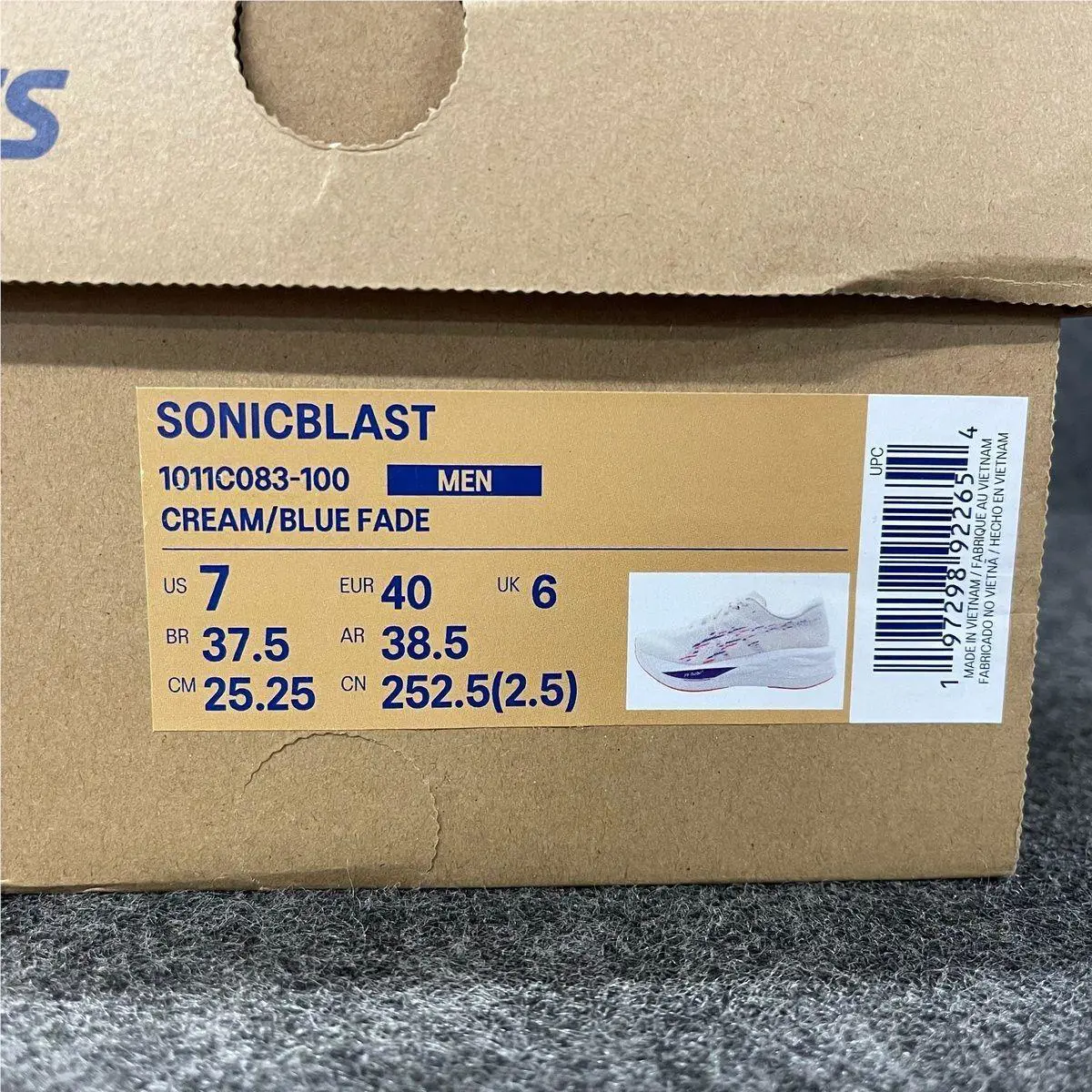 Asics shoes - VS183471 - vs-183471 - Multicolor (UPC: 197298922654) 1