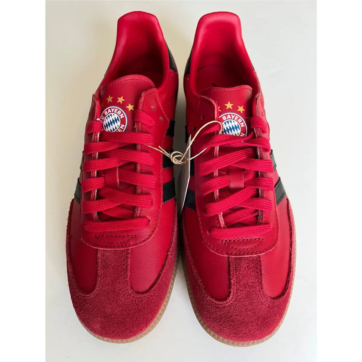 Adidas Samba Bayern Munich Team Red Soccer Football Shoes Size 8-13