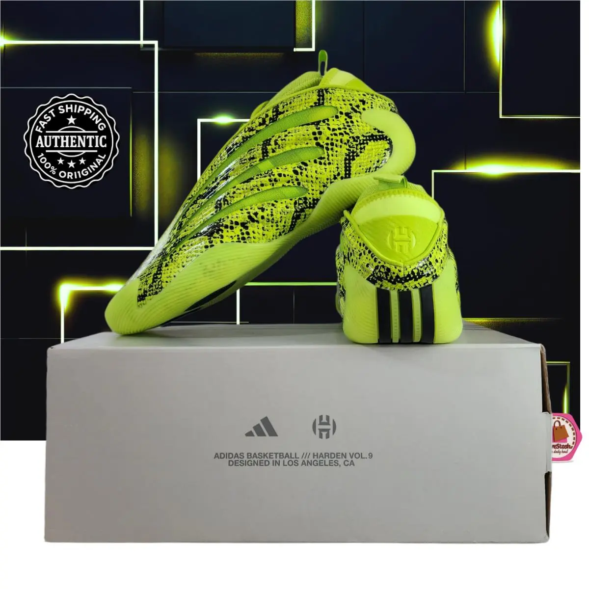 Adidas shoes - adidas Harden Vol. 9 - Harden - JR8289 - Green 0