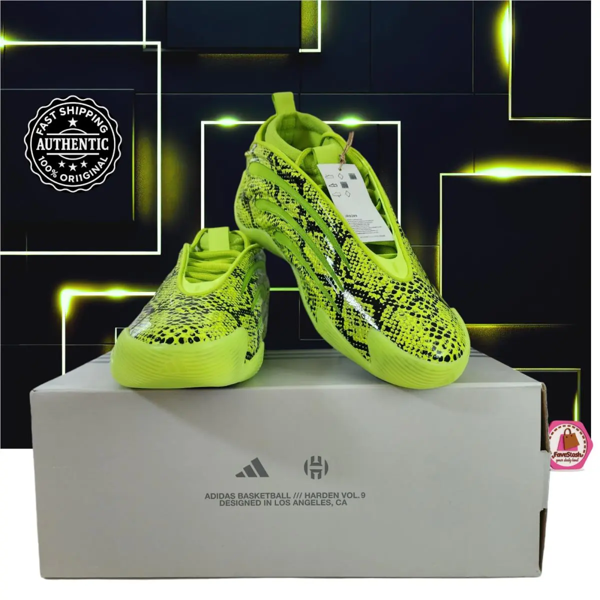 Adidas shoes - adidas Harden Vol. 9 - Harden - JR8289 - Green 1