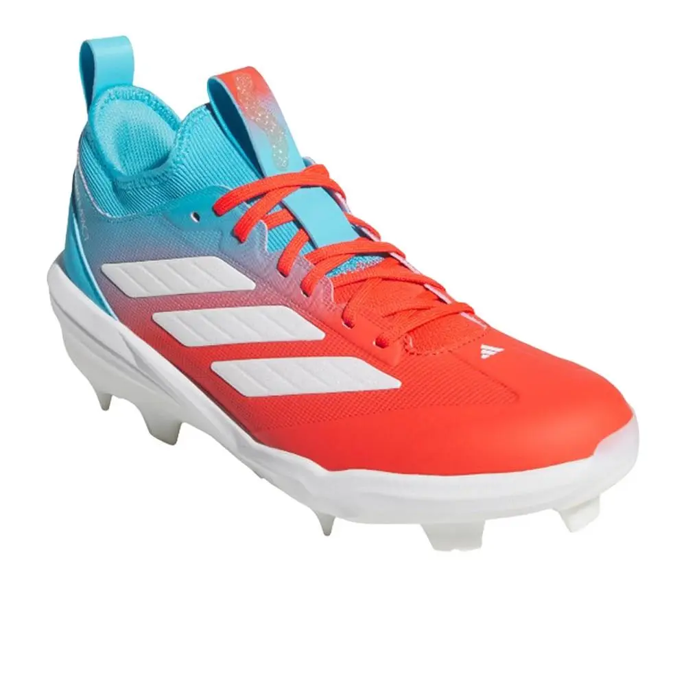 Adidas shoes - adidas Adizero Impact Tpu Candy Baseball Cleats - JR7826 - Blue, Orange 0