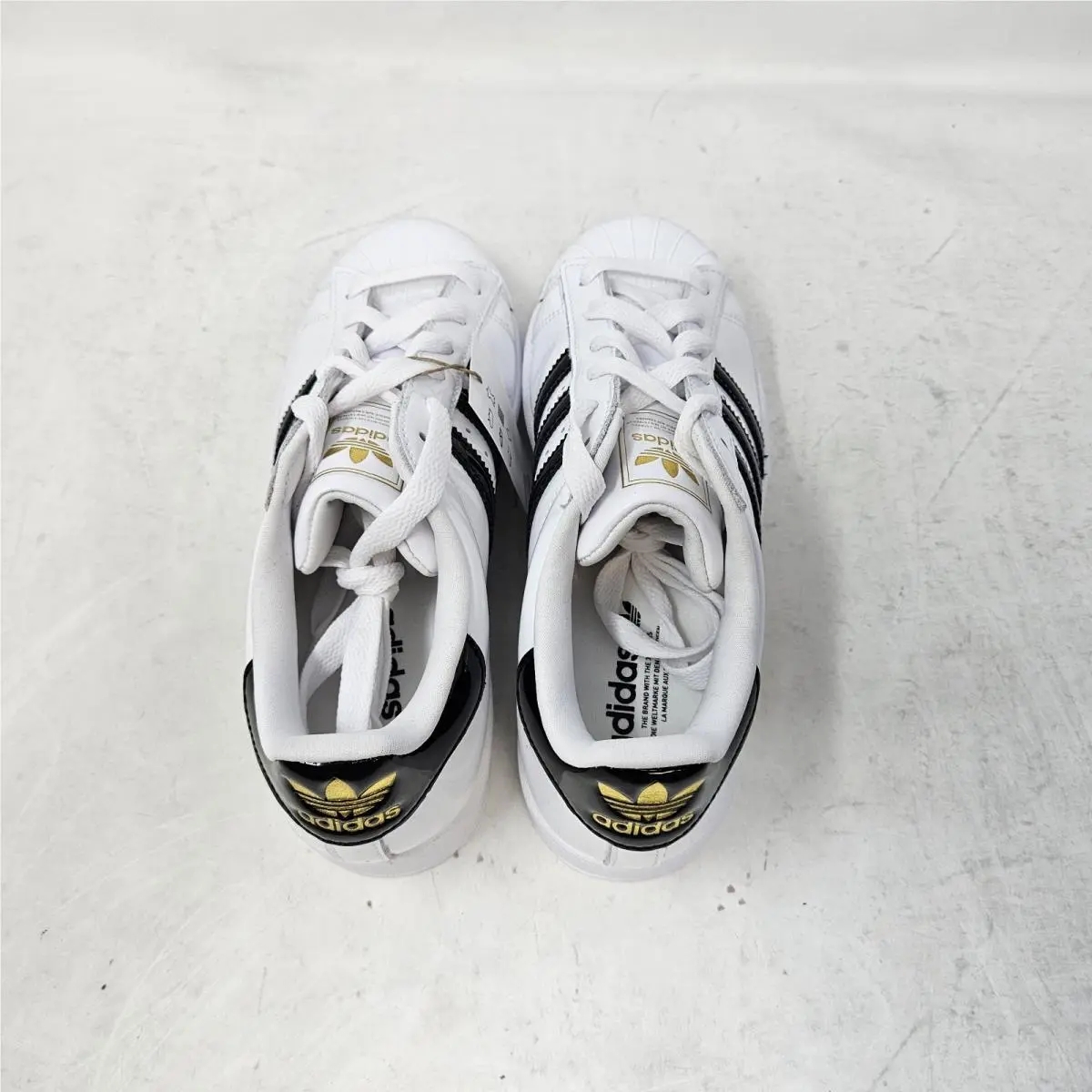 Adidas shoes - adidas Superstar - Superstar - JS4010 - White / Black / Gold (UPC: 197621493486) 4