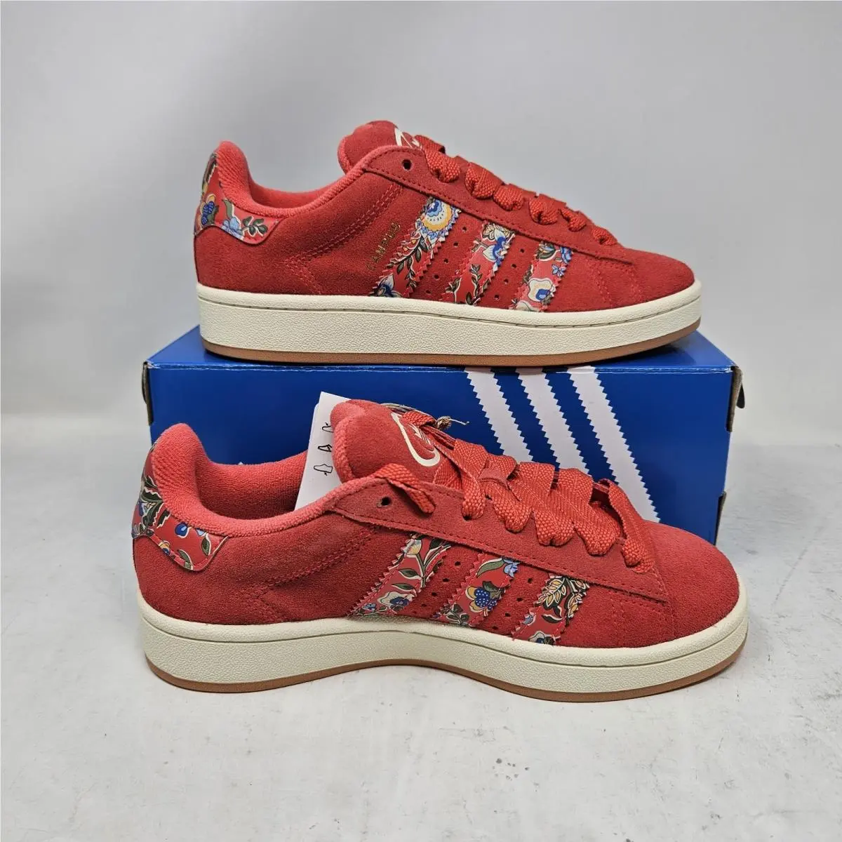 Adidas shoes - adidas Campus 00s - Campus - JS1330 - Semi Lucid Red / White / Gum (UPC: 197621834067) 0
