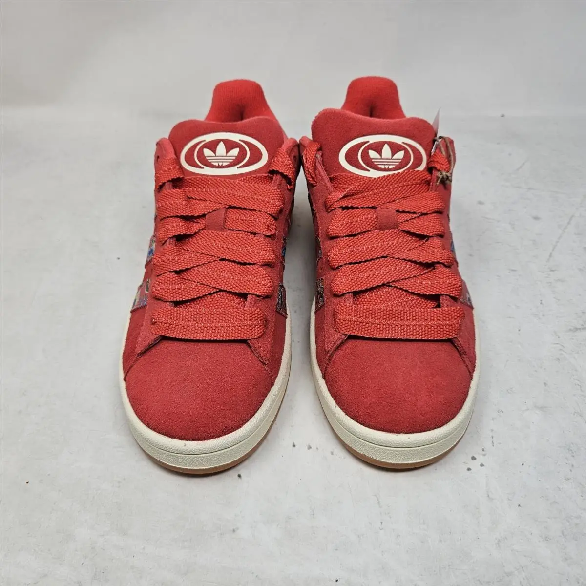 Adidas shoes - adidas Campus 00s - Campus - JS1330 - Semi Lucid Red / White / Gum (UPC: 197621834067) 2