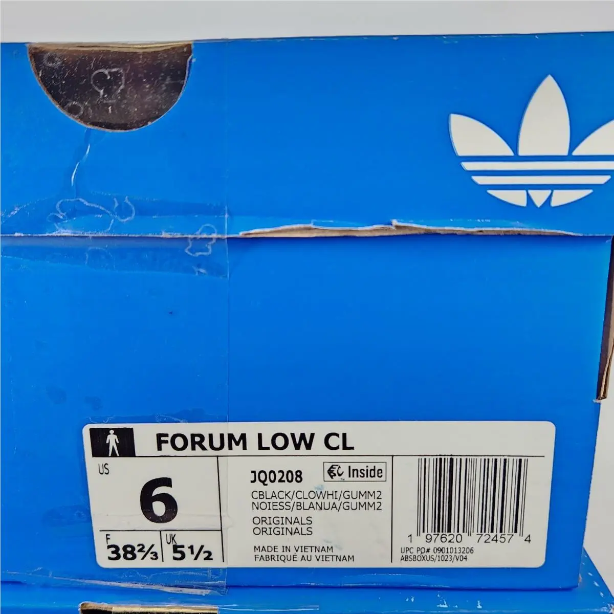 Adidas shoes - adidas Forum Low - Forum Low - JQ0208 - Black 5