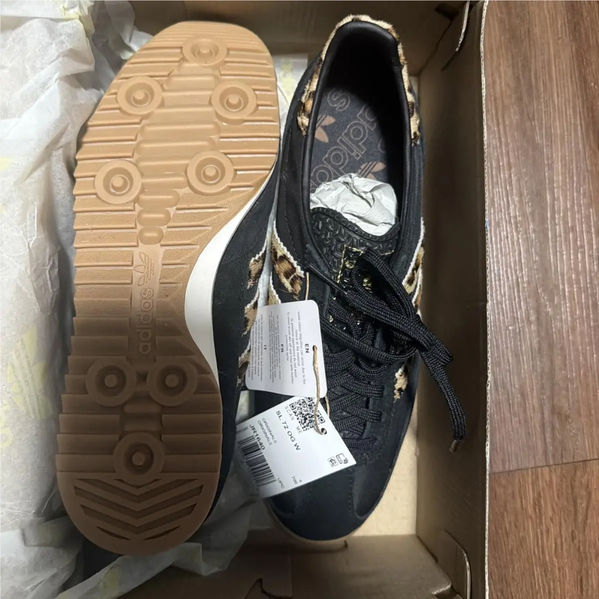 Adidas shoes - adidas SL 72 - JR1640 - Black 3