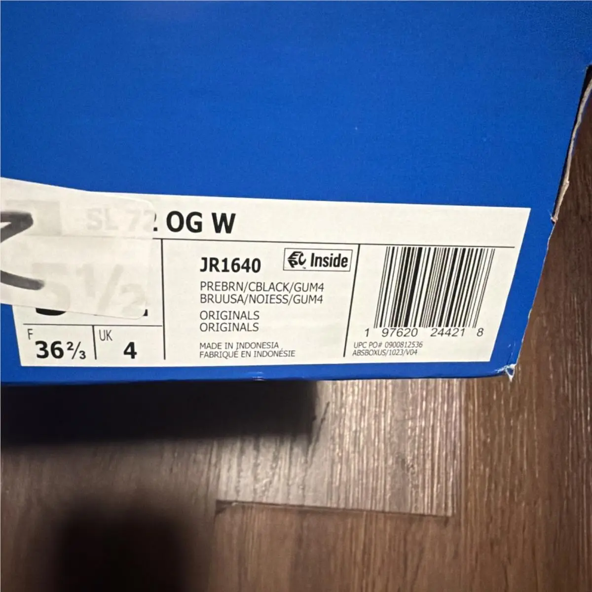 Adidas shoes - adidas SL 72 - JR1640 - Black 4