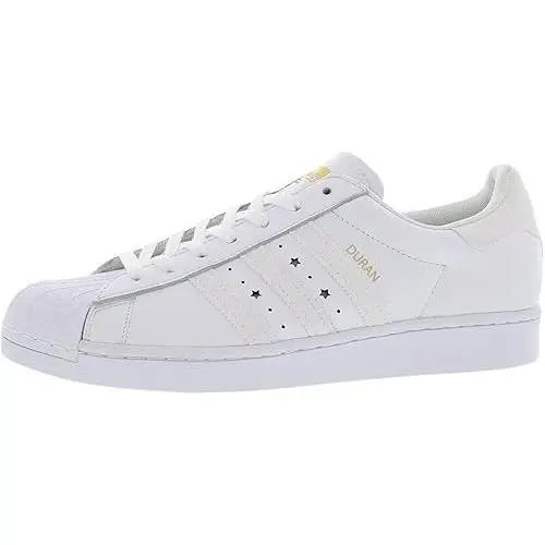 Adidas Mens Superstar Adv Lace Up Sneakers Shoes Casual - White Size 10.5