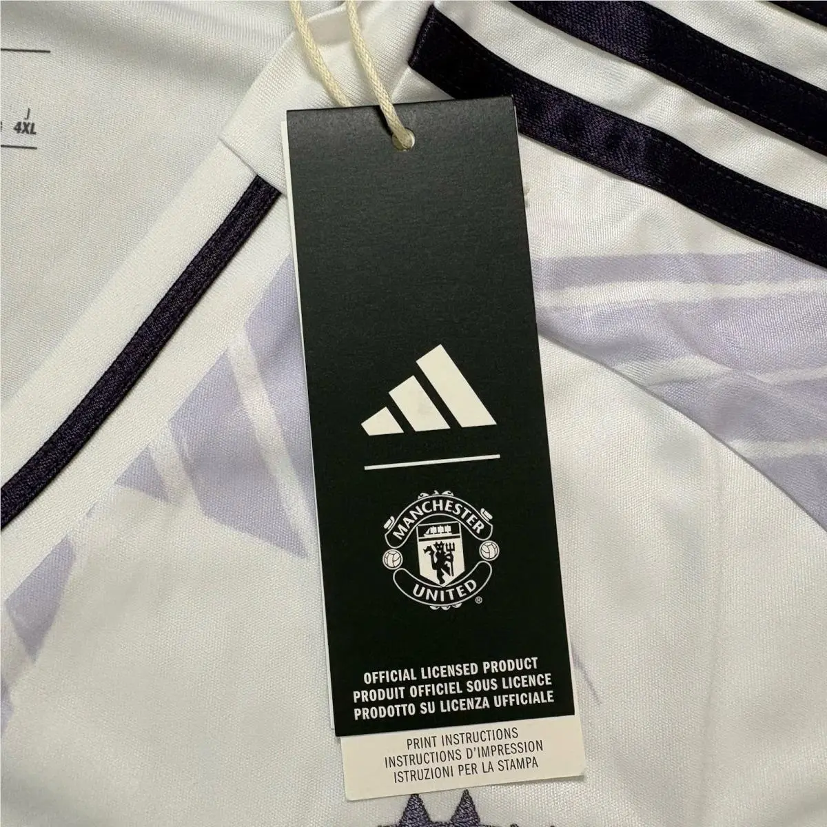 Adidas clothing - adidas Manchester United 24/25 - Manchester United - White (UPC: 4068811039813) 3