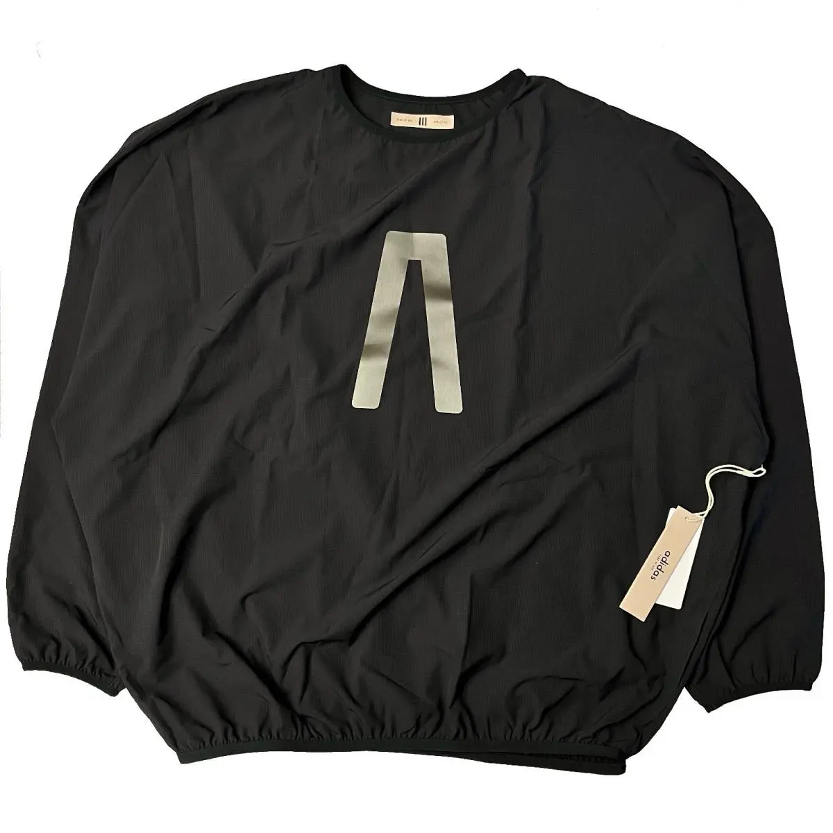Adidas x Fear Of God Athletics Meltaway Crew Shirt JZ7376 Black Men’s XL