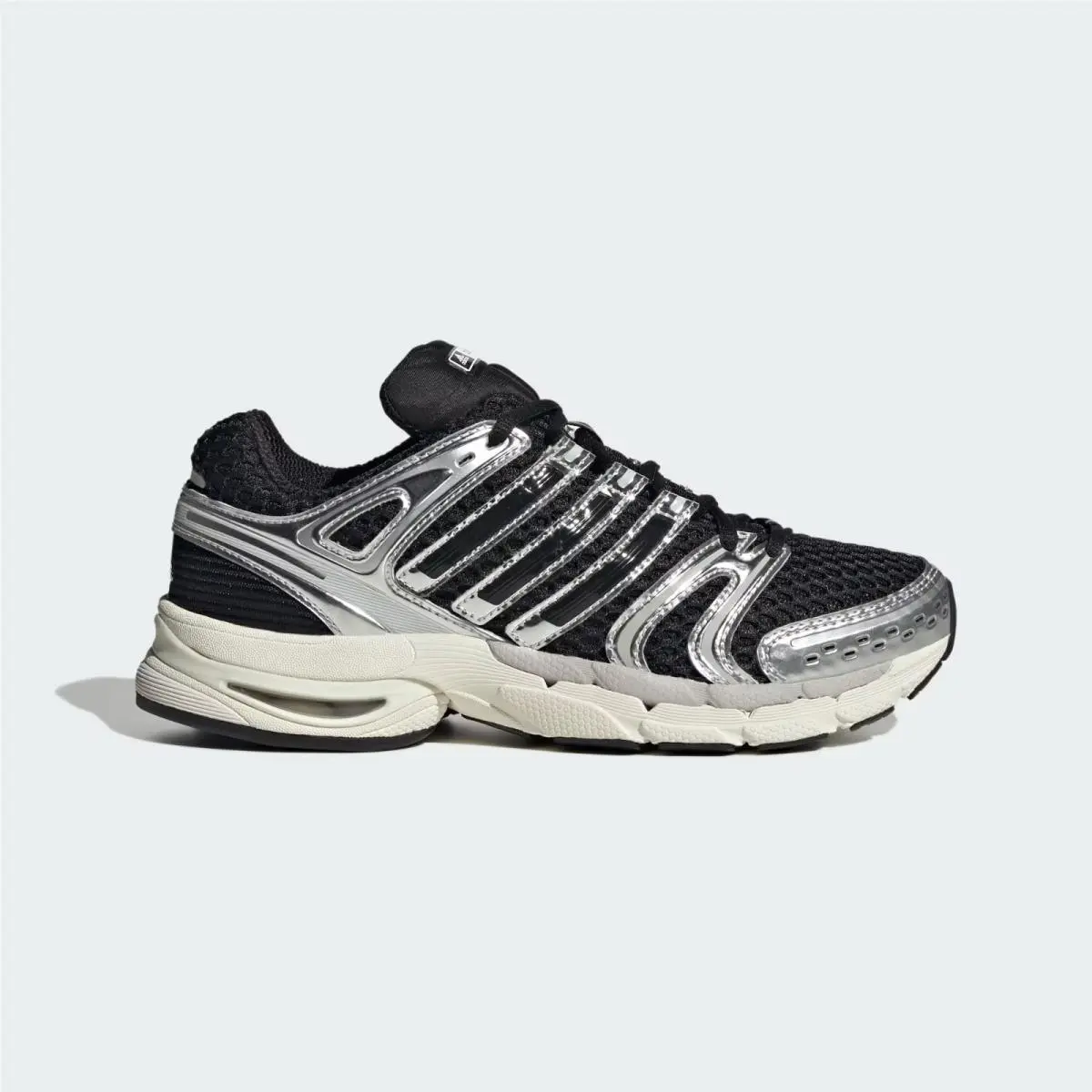 Adidas Adistar Control 5 Shoes Black Silver Size 9.5 Men / 10.5 Women
