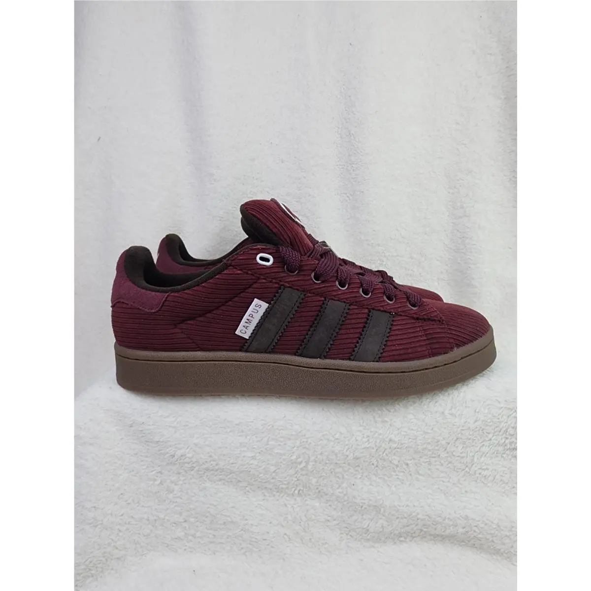 Adidas Campus 00s Shadow Red Brown Gum Shoe Men Size 11.5 Extra Laces
