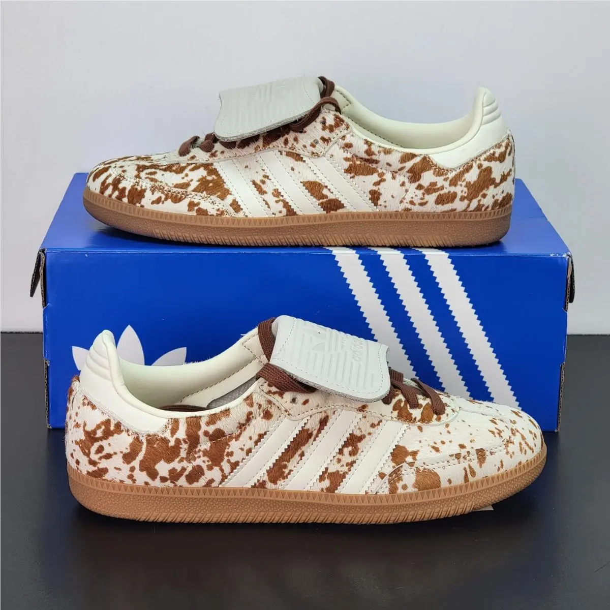 Adidas Samba LT Women`s Size 8 Athletic Shoes Brown Casual Footwear Sneakers