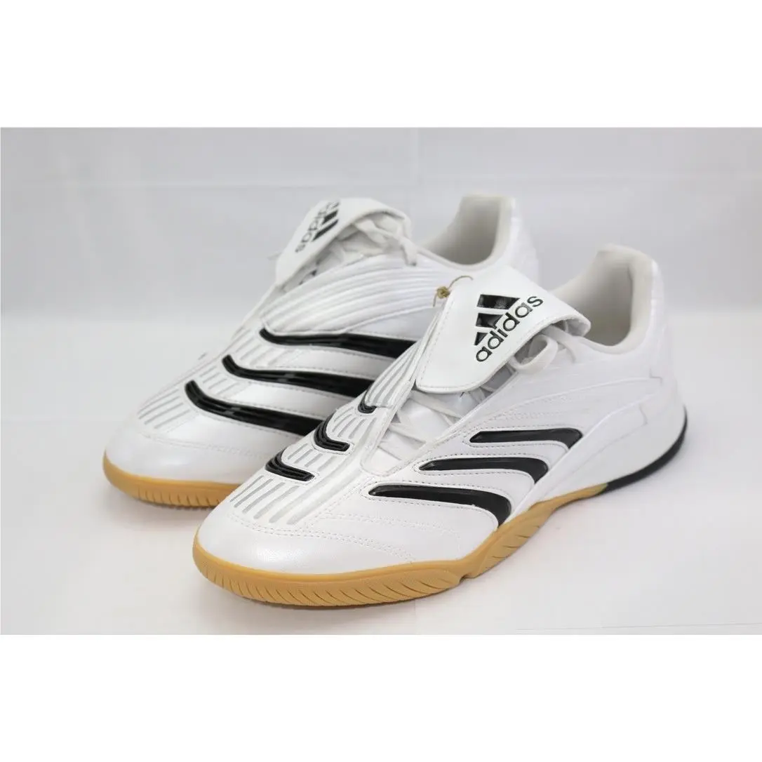 Adidas Predator Sala White/black/gum JQ3915 Men Size 9.5