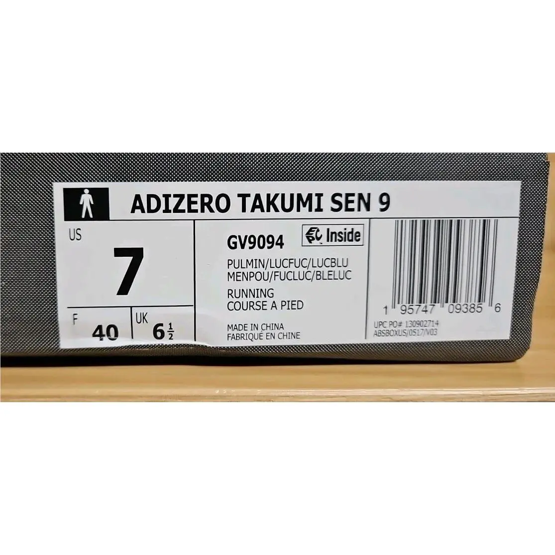 Adidas shoes - adidas Adizero Takumi Sen 9 - GV9094 - Green 8