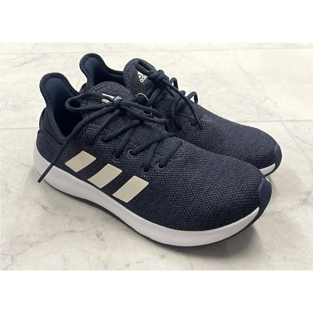 Adidas Women`s Cloudfoam Pure Spw Running Shoes In Legend Ink Size:10